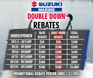 Suzuki Marine January “Double Down” Rebates